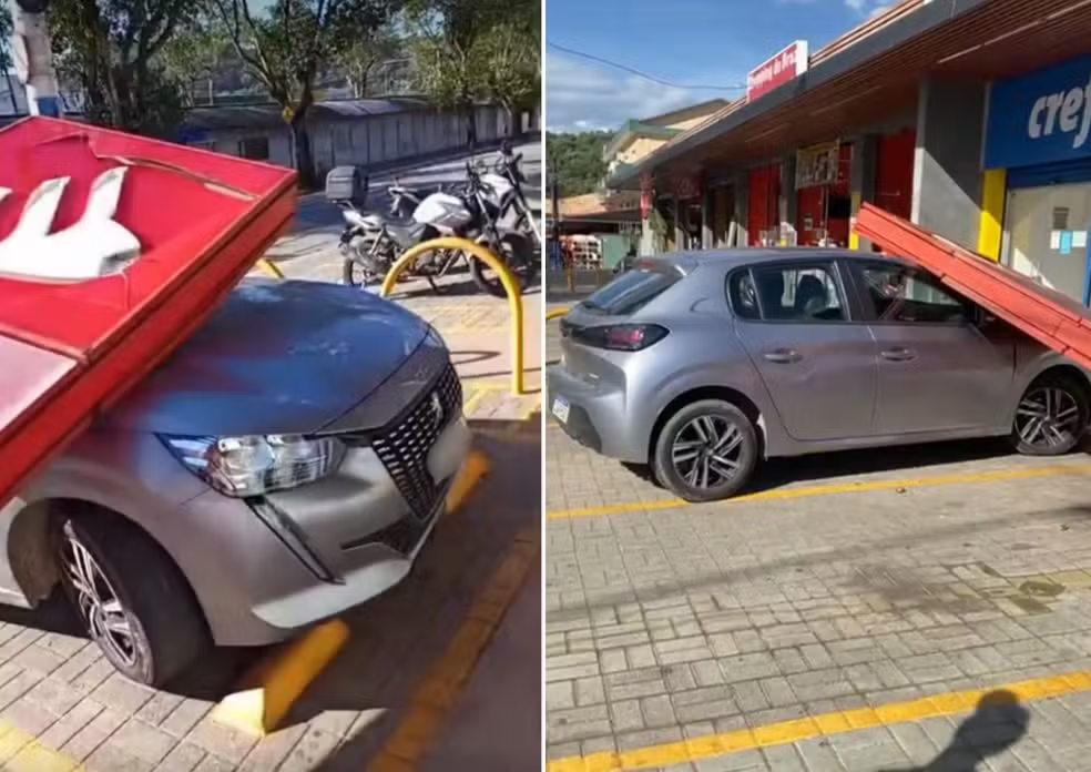 image-151 Rajadas de vento derrubam arena de eventos no litoral de SP; Defesa Civil já havia emitido alerta