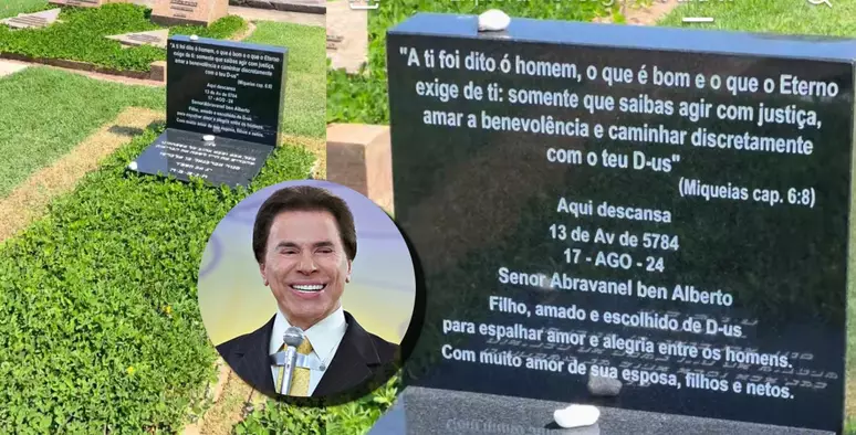 image-38 Sepultura de Silvio Santos é mostrada no TikTok e fãs se comovem: “Imortal”