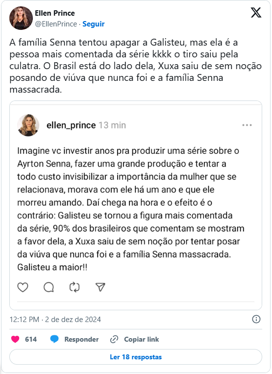 Captura-de-tela-2024-12-04-151937 Tiro no pé? Nome de Galisteu não sai da boca do povo após exclusão em série sobre Senna