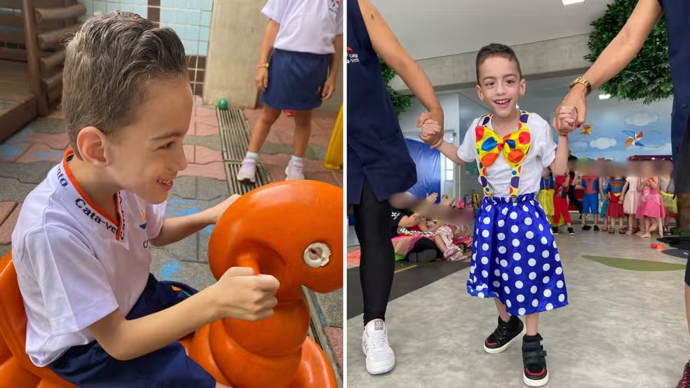 image-216 💛 “Queria que ele se sentisse parte”: Professora dança quadrilha com aluno com paralisia cerebral preso ao corpo em colete especial