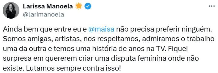 image-328 🔥 Larissa Manoela se revolta com piada no Fantástico e dispara: “Prefiro a Maisa? Isso é rivalidade forçada!” 😡💥