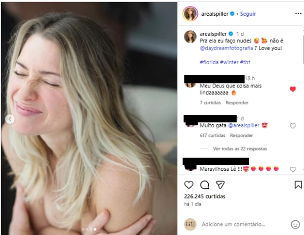 image-538 Letícia Spiller surpreende seguidores com ensaio ousado e declaração inesperada