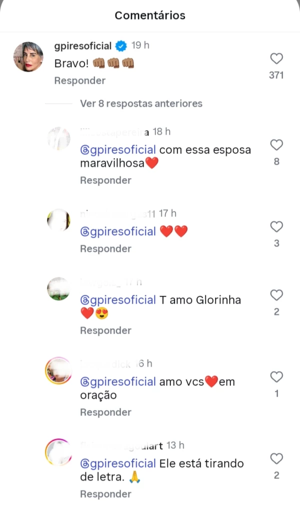 image-420 Gloria Pires se manifesta após cirurgia delicada do marido e recebe apoio do público